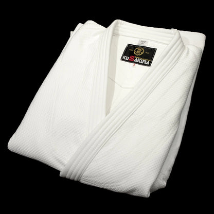 Judo-gi KuSakura JOF - 750g -IJF – Blanc