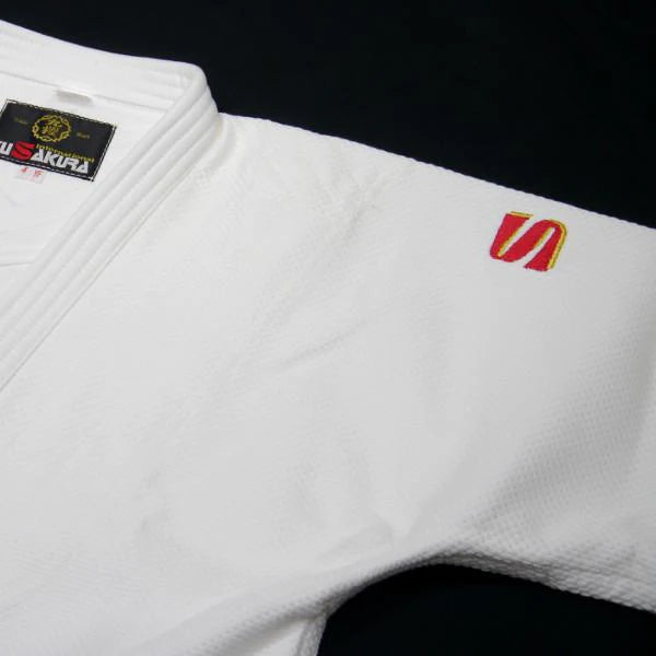 Judo-gi KuSakura JOF - 750g -IJF – Blanc