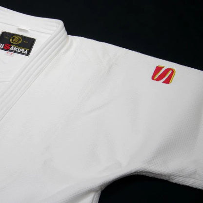 Judo-gi KuSakura JOF - 750g -IJF – Blanc
