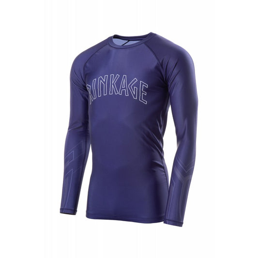Rashguard manches longues bleu Rinkage OLYMPIA